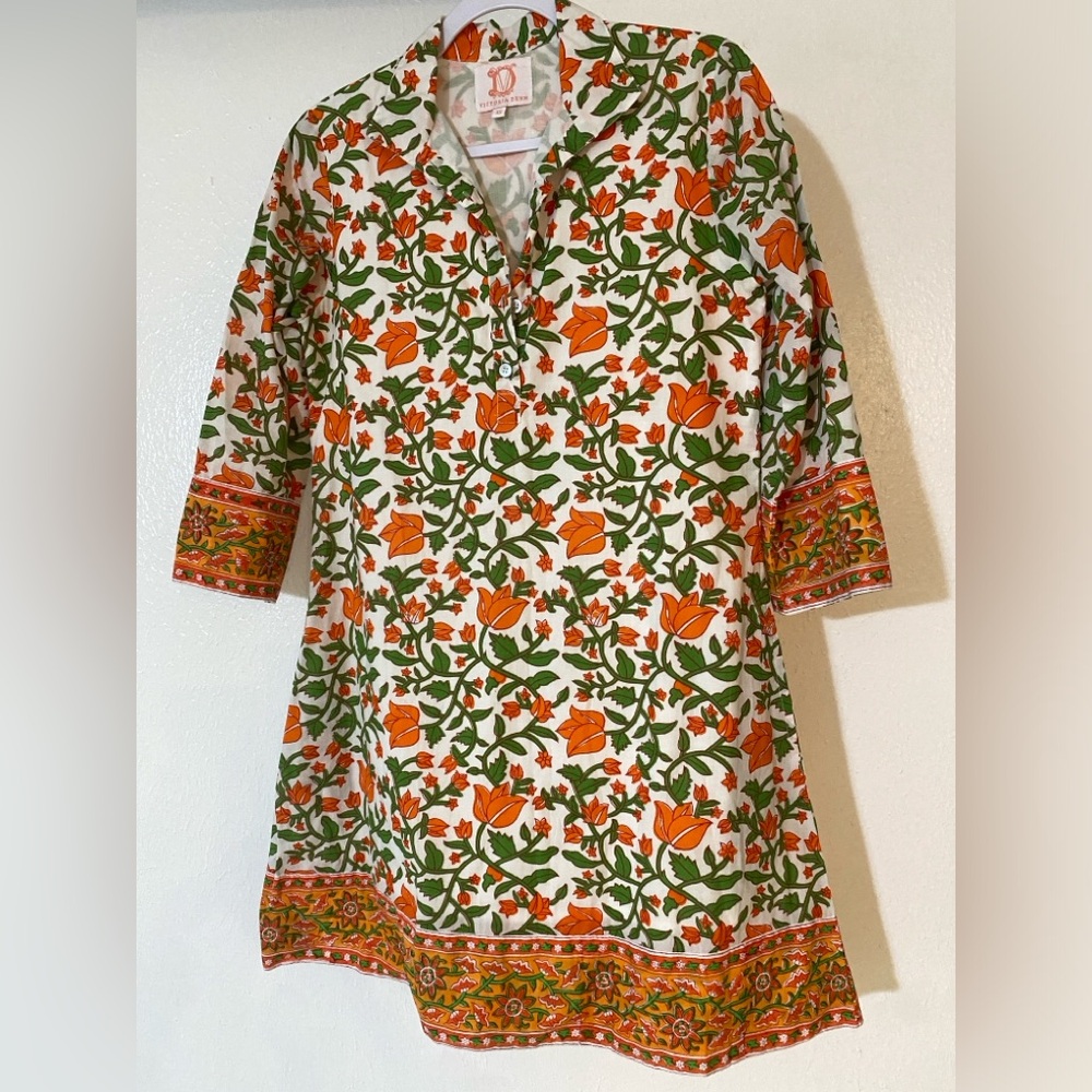 Victoria Dunn - Sully Dress - Clementina🍊print